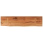 vidaXL Wandregal 80x20x3,8 cm Rechteckig Massivholz Akazie Baumkante vidaXL Wandregal 80x20x3,8 cm Rechteckig Massivholz Akazie Baumkante