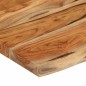 vidaXL Wandregal 50x30x3,8 cm Rechteckig Massivholz Akazie Baumkante vidaXL Wandregal 50x30x3,8 cm Rechteckig Massivholz Akazie Baumkante