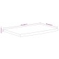 vidaXL Wandregal 50x30x3,8 cm Rechteckig Massivholz Akazie Baumkante vidaXL Wandregal 50x30x3,8 cm Rechteckig Massivholz Akazie Baumkante