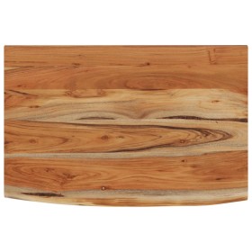 vidaXL Wandregal 70x40x3,8 cm Rechteckig Massivholz Akazie Baumkante