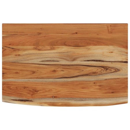 vidaXL Wandregal 70x40x3,8 cm Rechteckig Massivholz Akazie Baumkante