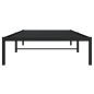 vidaXL Bettgestell Metall Schwarz 100x190 cm vidaXL Bettgestell Metall Schwarz 100x190 cm