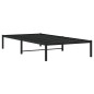 vidaXL Bettgestell Metall Schwarz 100x190 cm vidaXL Bettgestell Metall Schwarz 100x190 cm