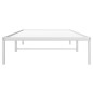 vidaXL Bettgestell Metall Weiß 100x200 cm vidaXL Bettgestell Metall Weiß 100x200 cm