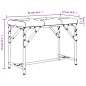 vidaXL Essbank Hellgrau 62x32x45 cm Stahl und Stoff vidaXL Essbank Hellgrau 62x32x45 cm Stahl und Stoff