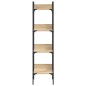 vidaXL Bücherregal 4 Böden Sonoma-Eiche 35x30x138,5 cm Holzwerkstoff vidaXL Bücherregal 4 Böden Sonoma-Eiche 35x30x138,5 cm Holzwerkstoff