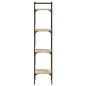 vidaXL Bücherregal 4 Böden Sonoma-Eiche 35x30x138,5 cm Holzwerkstoff vidaXL Bücherregal 4 Böden Sonoma-Eiche 35x30x138,5 cm Holzwerkstoff