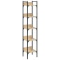 vidaXL Bücherregal 5 Böden Sonoma-Eiche 35x30x174 cm Holzwerkstoff vidaXL Bücherregal 5 Böden Sonoma-Eiche 35x30x174 cm Holzwerkstoff