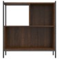 vidaXL Bücherregal Braun Eichen-Optik 72x28x77,5 cm Holzwerkstoff vidaXL Bücherregal Braun Eichen-Optik 72x28x77,5 cm Holzwerkstoff