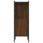 vidaXL Bücherregal Braun Eichen-Optik 72x28x77,5 cm Holzwerkstoff vidaXL Bücherregal Braun Eichen-Optik 72x28x77,5 cm Holzwerkstoff
