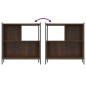 vidaXL Bücherregal Braun Eichen-Optik 72x28x77,5 cm Holzwerkstoff vidaXL Bücherregal Braun Eichen-Optik 72x28x77,5 cm Holzwerkstoff