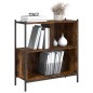 vidaXL Bücherregal Räuchereiche 72x28x77,5 cm Holzwerkstoff vidaXL Bücherregal Räuchereiche 72x28x77,5 cm Holzwerkstoff