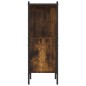 vidaXL Bücherregal Räuchereiche 72x28x77,5 cm Holzwerkstoff vidaXL Bücherregal Räuchereiche 72x28x77,5 cm Holzwerkstoff