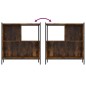 vidaXL Bücherregal Räuchereiche 72x28x77,5 cm Holzwerkstoff vidaXL Bücherregal Räuchereiche 72x28x77,5 cm Holzwerkstoff