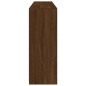 vidaXL Sideboard mit LED-Leuchten Braun Eichen-Optik 162x37x100 cm vidaXL Sideboard mit LED-Leuchten Braun Eichen-Optik 162x37x100 cm