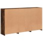 vidaXL Sideboard mit LED-Leuchten Räuchereiche 181,5x37x100 cm vidaXL Sideboard mit LED-Leuchten Räuchereiche 181,5x37x100 cm