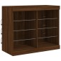 vidaXL Sideboard mit LED-Leuchten Braun Eichen-Optik 163x37x67 cm vidaXL Sideboard mit LED-Leuchten Braun Eichen-Optik 163x37x67 cm
