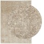 vidaXL Teppich ISTAN Hochflor Glänzend Beige 240x340 cm vidaXL Teppich ISTAN Hochflor Glänzend Beige 240x340 cm