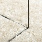 vidaXL Teppich ISTAN Hochflor Glänzend Creme 100x200 cm vidaXL Teppich ISTAN Hochflor Glänzend Creme 100x200 cm