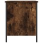 vidaXL Sitzbank mit Stauraum Räuchereiche 40x42,5x50 cm Holzwerkstoff vidaXL Sitzbank mit Stauraum Räuchereiche 40x42,5x50 cm Holzwerkstoff