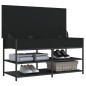 vidaXL Schuhbank Schwarz 100x42,5x50 cm Holzwerkstoff vidaXL Schuhbank Schwarz 100x42,5x50 cm Holzwerkstoff