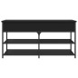 vidaXL Schuhbank Schwarz 100x42,5x50 cm Holzwerkstoff vidaXL Schuhbank Schwarz 100x42,5x50 cm Holzwerkstoff