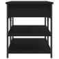 vidaXL Schuhbank Schwarz 100x42,5x50 cm Holzwerkstoff vidaXL Schuhbank Schwarz 100x42,5x50 cm Holzwerkstoff