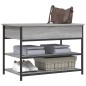 vidaXL Schuhbank Grau Sonoma 70x42,5x50 cm Holzwerkstoff vidaXL Schuhbank Grau Sonoma 70x42,5x50 cm Holzwerkstoff