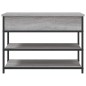 vidaXL Schuhbank Grau Sonoma 70x42,5x50 cm Holzwerkstoff vidaXL Schuhbank Grau Sonoma 70x42,5x50 cm Holzwerkstoff