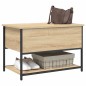 vidaXL Sitzbank mit Stauraum Sonoma-Eiche 70x42,5x47 cm Holzwerkstoff vidaXL Sitzbank mit Stauraum Sonoma-Eiche 70x42,5x47 cm Holzwerkstoff