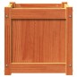 vidaXL Pflanzkübel Wachsbraun 40x40x40 cm Massivholz Kiefer vidaXL Pflanzkübel Wachsbraun 40x40x40 cm Massivholz Kiefer