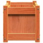 vidaXL Pflanzkübel Wachsbraun 60x31x31 cm Massivholz Kiefer vidaXL Pflanzkübel Wachsbraun 60x31x31 cm Massivholz Kiefer