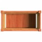 vidaXL Pflanzkübel Wachsbraun 60x31x31 cm Massivholz Kiefer vidaXL Pflanzkübel Wachsbraun 60x31x31 cm Massivholz Kiefer