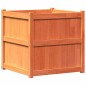 vidaXL Pflanzkübel Wachsbraun 70x70x70 cm Massivholz Kiefer vidaXL Pflanzkübel Wachsbraun 70x70x70 cm Massivholz Kiefer
