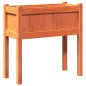 vidaXL Pflanzkübel mit Beinen 2 Stk. Wachsbraun Massivholz Kiefer vidaXL Pflanzkübel mit Beinen 2 Stk. Wachsbraun Massivholz Kiefer