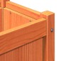vidaXL Pflanzkübel mit Beinen 2 Stk. Wachsbraun Massivholz Kiefer vidaXL Pflanzkübel mit Beinen 2 Stk. Wachsbraun Massivholz Kiefer