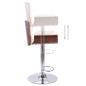 vidaXL Barhocker Weiß Kunstleder vidaXL Barhocker Weiß Kunstleder