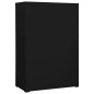 vidaXL Aktenschrank Schwarz 90x46x134 cm Stahl vidaXL Aktenschrank Schwarz 90x46x134 cm Stahl
