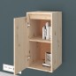 vidaXL Wandschrank 30x30x60 cm Massivholz Kiefer vidaXL Wandschrank 30x30x60 cm Massivholz Kiefer