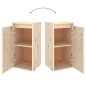vidaXL Wandschrank 30x30x60 cm Massivholz Kiefer vidaXL Wandschrank 30x30x60 cm Massivholz Kiefer