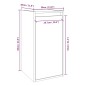 vidaXL Wandschrank 30x30x60 cm Massivholz Kiefer vidaXL Wandschrank 30x30x60 cm Massivholz Kiefer