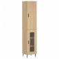 Highboard Sonoma-Eiche 34,5x34x180 cm Holzwerkstoff Highboard Sonoma-Eiche 34,5x34x180 cm Holzwerkstoff