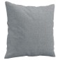 vidaXL 2-Sitzer-Sofa mit Zierkissen Hellgrau 120 cm Stoff vidaXL 2-Sitzer-Sofa mit Zierkissen Hellgrau 120 cm Stoff