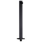 vidaXL Duscharm Quadratisch Edelstahl 201 Schwarz 40 cm vidaXL Duscharm Quadratisch Edelstahl 201 Schwarz 40 cm