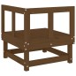 vidaXL Garten-Ecksofas 2 Stk. Honigbraun Massivholz Kiefer vidaXL Garten-Ecksofas 2 Stk. Honigbraun Massivholz Kiefer