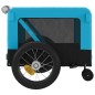 vidaXL Fahrradanhänger Hunde Blau und Schwarz Oxford-Gewebe & Eisen vidaXL Fahrradanhänger Hunde Blau und Schwarz Oxford-Gewebe & Eisen