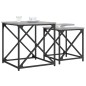 vidaXL Satztische 2 Stk. Grau Sonoma Holzwerkstoff vidaXL Satztische 2 Stk. Grau Sonoma Holzwerkstoff