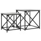 vidaXL Satztische 2 Stk. Grau Sonoma Holzwerkstoff vidaXL Satztische 2 Stk. Grau Sonoma Holzwerkstoff