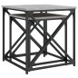 vidaXL Satztische 2 Stk. Grau Sonoma Holzwerkstoff vidaXL Satztische 2 Stk. Grau Sonoma Holzwerkstoff