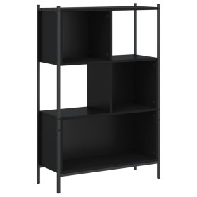 vidaXL Bücherregal Schwarz 72x28x109 cm Holzwerkstoff